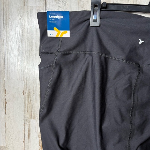 Old Navy Active Powersoft High Rise Leggings 7/8 Length Black Size 4X NWT! - Picture 8 of 16